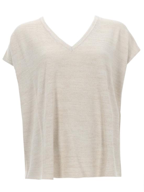 26SS 파비아나 필리피 반팔 티셔츠 MAD276F486 M2200145 BEIGE