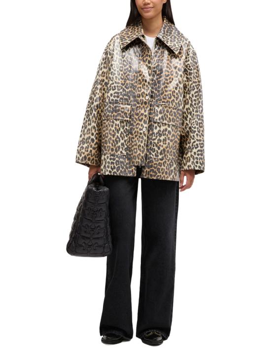 26SS 가니 자켓 A1010083 859 ANIMALIER - GANNI