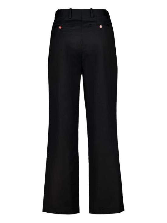 25FW 카사블랑카 스트레이트 팬츠 MAW25TR34701 BLACK - CASABLANCA