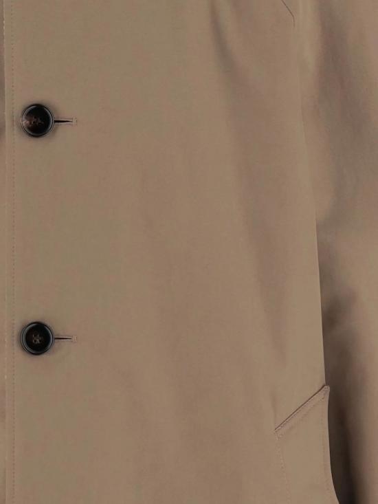 25FW 버버리 롱 헤링본 울 듀얼 카 코트 8117693150445 A3324 BEIGH - BURBERRY