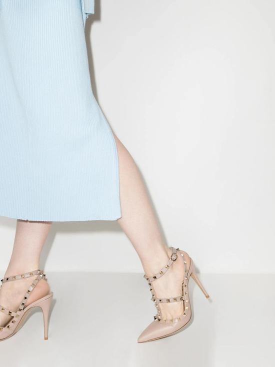 25FW 발렌티노 가라바니 힐/펌프스 7W2S0393VCE P45 POUDRE - VALENTINO GARAVANI