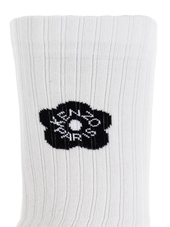 25FW 겐조 양말 FF68SU194KSB 02 OFF WHITE - KENZO