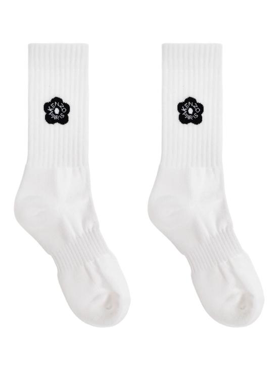 25FW 겐조 양말 FF68SU194KSB 02 OFF WHITE - KENZO