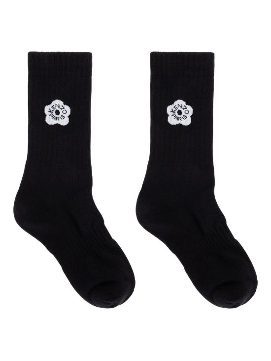 25FW 겐조 양말 FF68SU194KSB 99 BLACK - KENZO