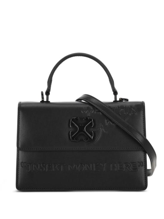 25FW 오프화이트 토트백 OWNOP062C99LEA003 1010 BLACK