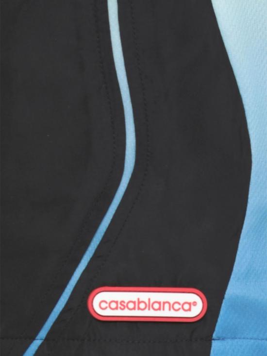 25FW 카사블랑카 스트레이트 팬츠 MAW25TR34801 BLACKGRADI - CASABLANCA
