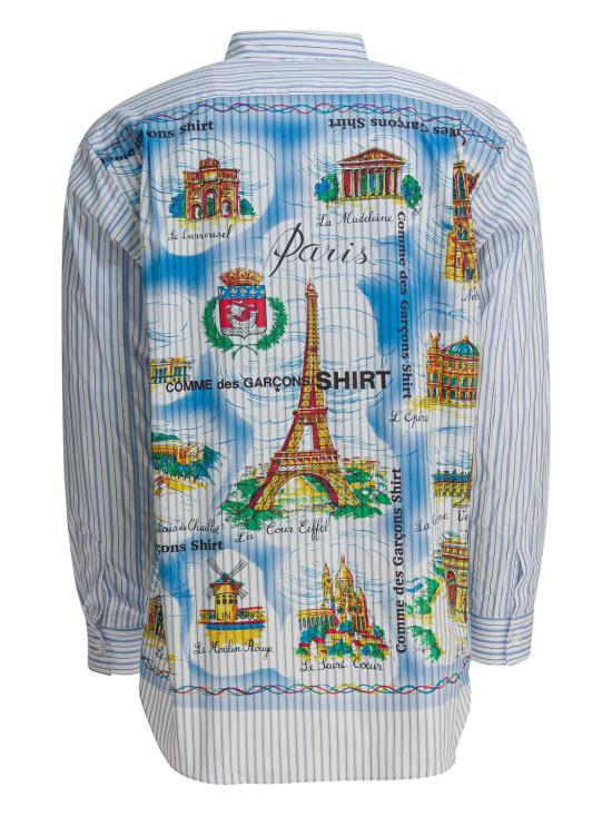 25FW 꼼데가르송 긴팔 셔츠 FPB015W25 STRIPEMIX - COMME DES GARCONS