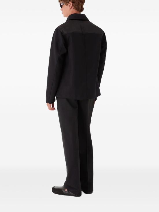 25FW 카사블랑카 자켓 MAW25OT21501 BLACK - CASABLANCA