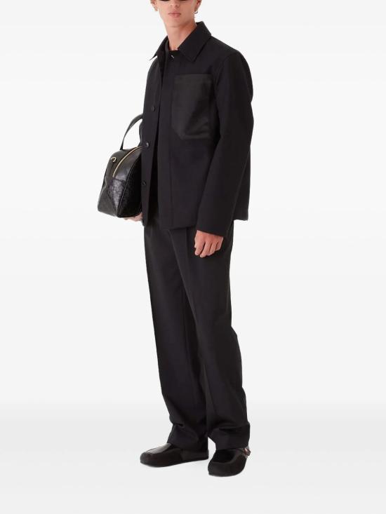 25FW 카사블랑카 자켓 MAW25OT21501 BLACK - CASABLANCA