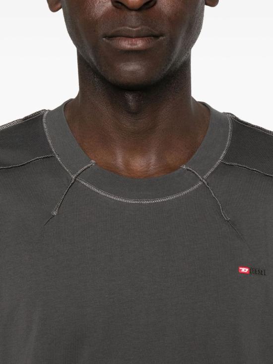 25FW 디젤 반팔 티셔츠 A194630NIAX 93R GREY - DIESEL