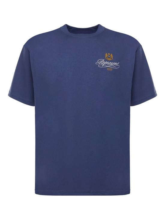 25FW 푸마 반팔 티셔츠 63254478 BLUEDUSK