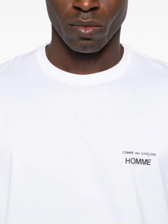 25FW 꼼데가르송 반팔 티셔츠 HPT101W25 WHITE - COMME DES GARCONS