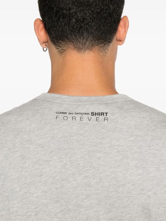 25FW 꼼데가르송 반팔 티셔츠 FZT004PER TOPGREY TOP GREY - COMME DES GARCONS