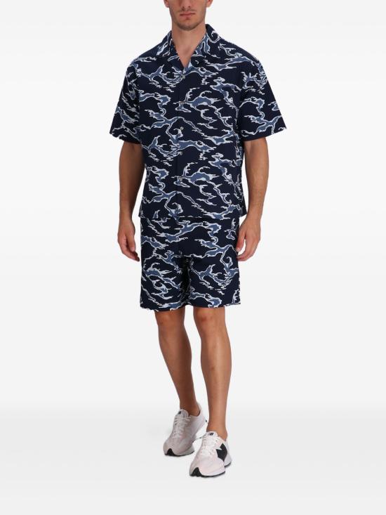 25FW 겐조 스트레이트 팬츠 FF65SH5029S1 77 MIDNGBLUE - KENZO