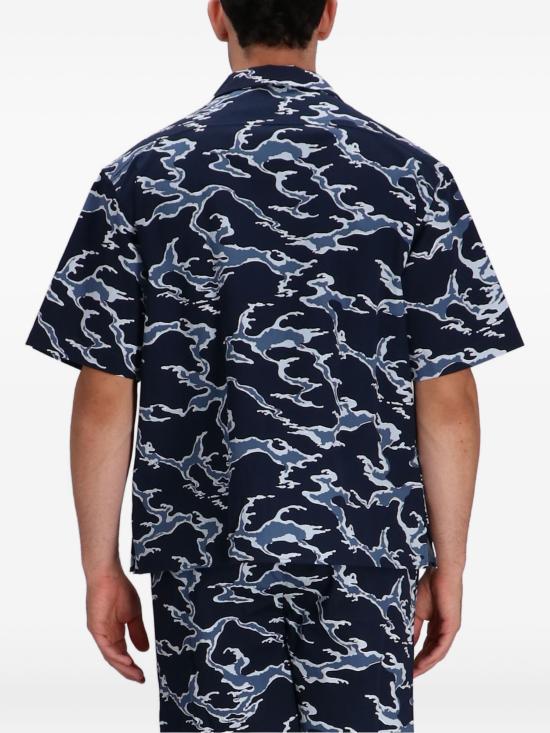 25FW 겐조 스트레이트 팬츠 FF65SH5029S1 77 MIDNGBLUE - KENZO