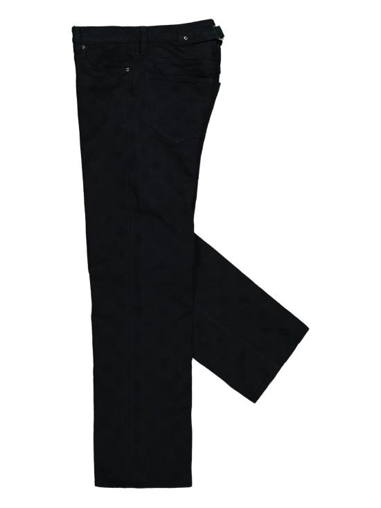 25FW 카사블랑카 스트레이트 팬츠 MAW25TR33001 BLACK - CASABLANCA