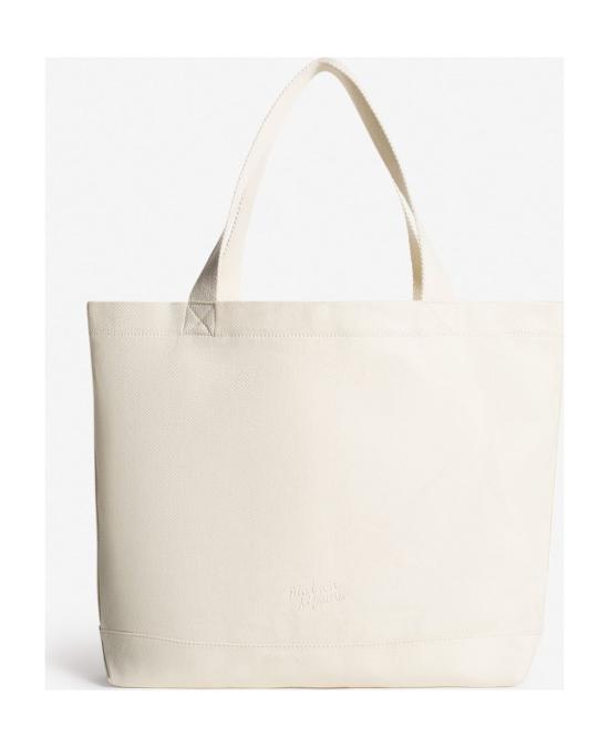 26SS 메종키츠네 더블 볼드 폭스 헤드 토트백 OW511CFWW0096 P700 ECRU - MAISON KITSUNE