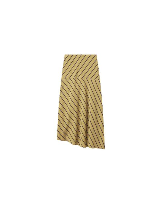  에이엘씨 미디 스커트 A.L.C. 카라 스커트 커리/가나슈