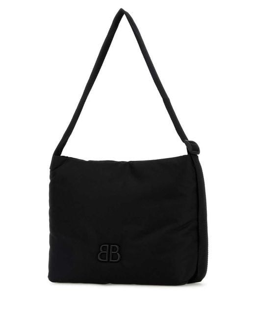 25FW 발렌시아가 모나코 숄더백 8041502ABFB1000 BLACK - BALENCIAGA