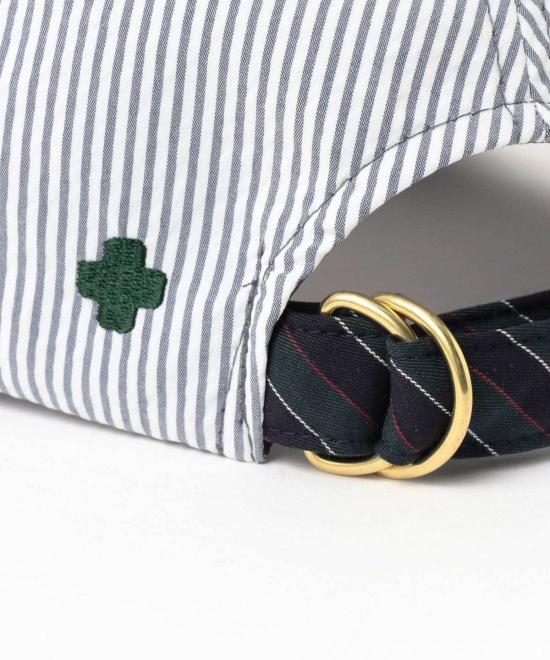  빔스 모자 플러스 6패널 연대 스트랩 캡 - BEAMS