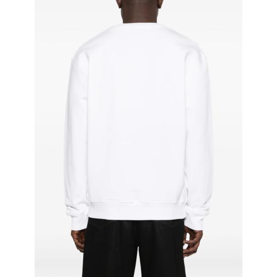 26SS 아미 ADC 크루넥 스웨트 셔츠 HSW763 730 100 WHITE - AMI