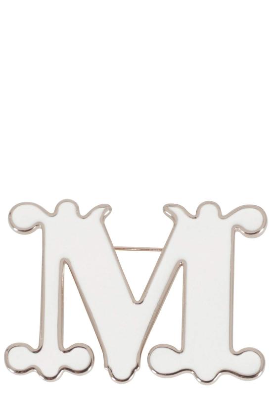  막스마라 브로치 막스 마라 에그레지  아이보리 화이트