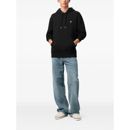 26SS 아미 ADC 코튼 후디 HSW764 730 045 BLACK - AMI