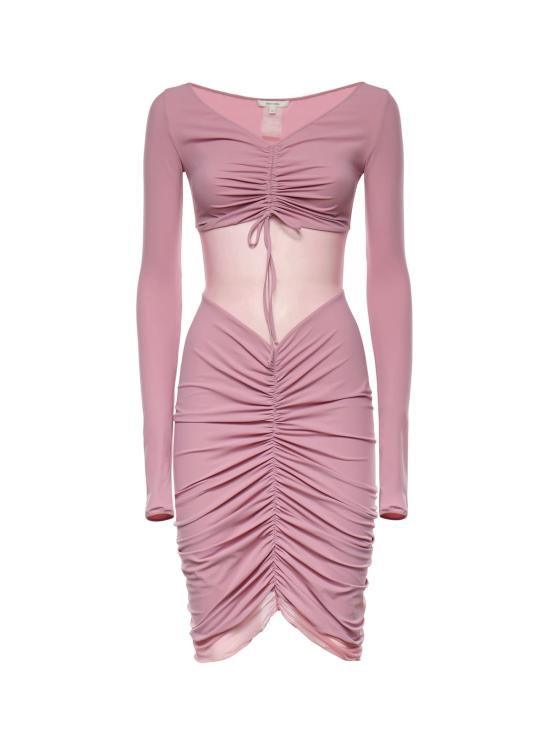  넨시 도자카 숏 원피스 Nensi Dojaka 셔링 발레 미니 드레스 퍼스