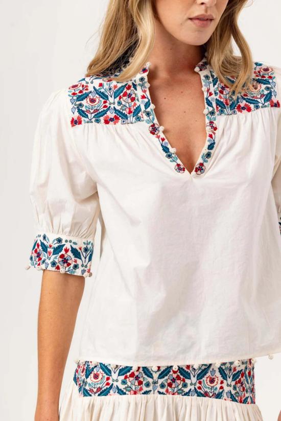  위 아 선데이즈 블라우스 우리는 일요일 마틸다 탑입니다 - WE ARE SUNDAYS