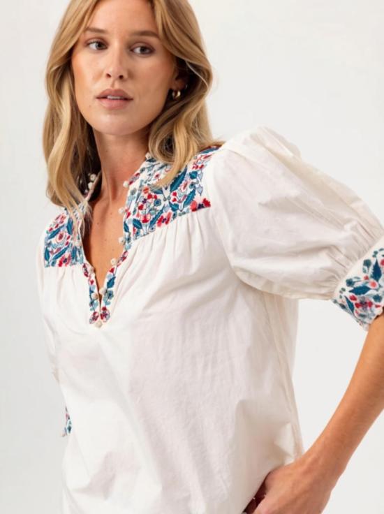  위 아 선데이즈 블라우스 우리는 일요일 마틸다 탑입니다