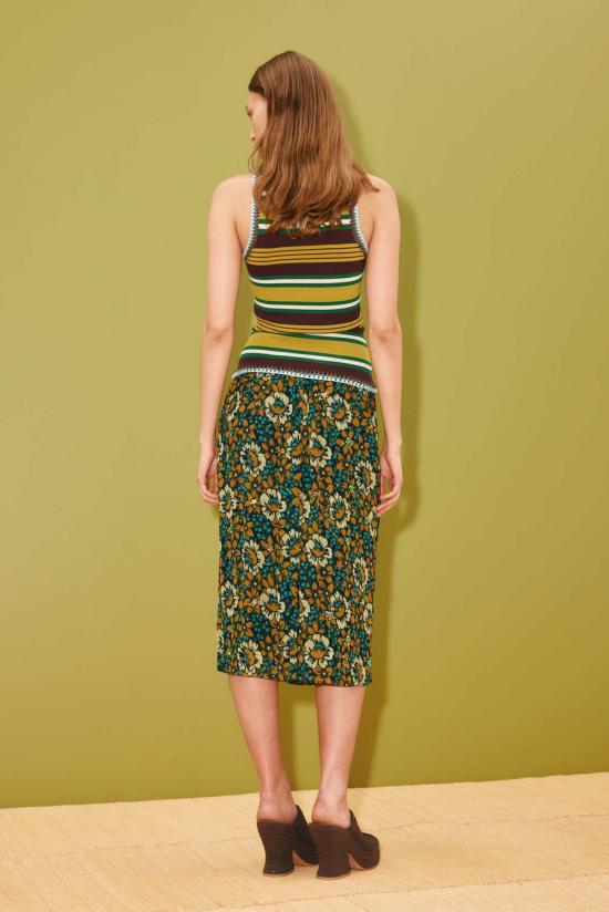  알레메 민소매 티셔츠 알레마이스 클로버 니트 탑 - ALEMAIS