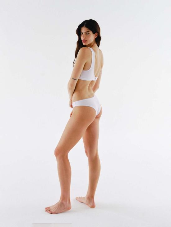  mai petit 브라 마이 쁘띠 제이드 코튼 탑  화이트 - OTHER BRANDS