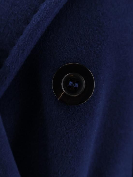  막스마라 코트 막스 마라 마담 버진 울 & 캐시미어  블루 - MAX MARA