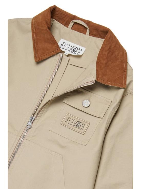  [키즈] MM6 메종마르지엘라 자켓 키즈 Mm6 메종 마르지엘라 재킷 베이지 - MM6 MAISON MARGIELA