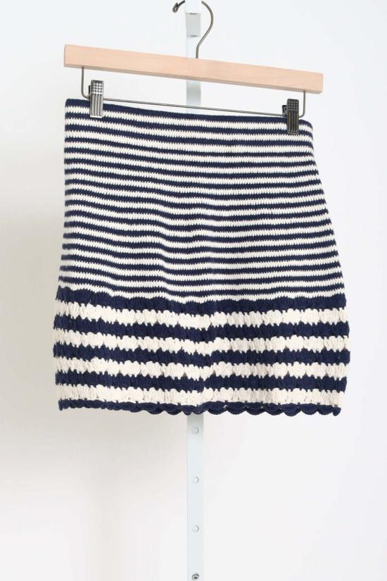  일레븐 식스 숏 스커트 타툼 크로셰 미니 스커트