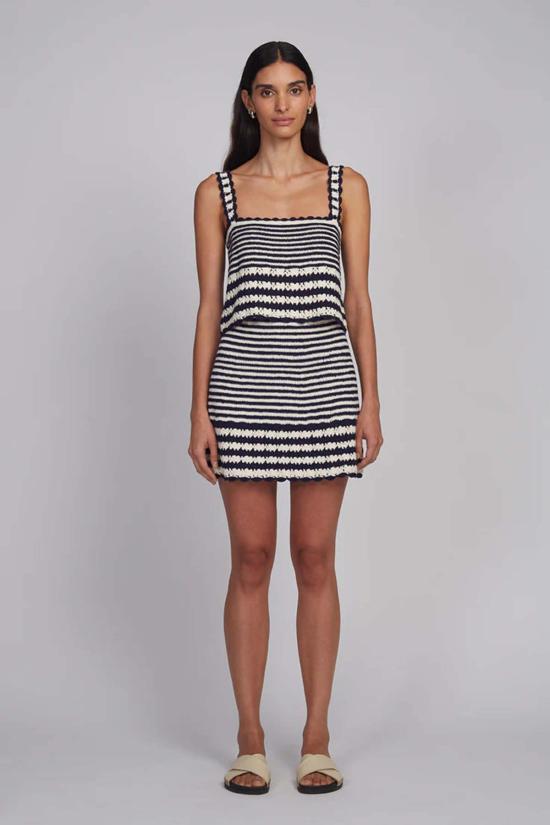  일레븐 식스 숏 스커트 타툼 크로셰 미니 스커트 - ELEVEN SIX