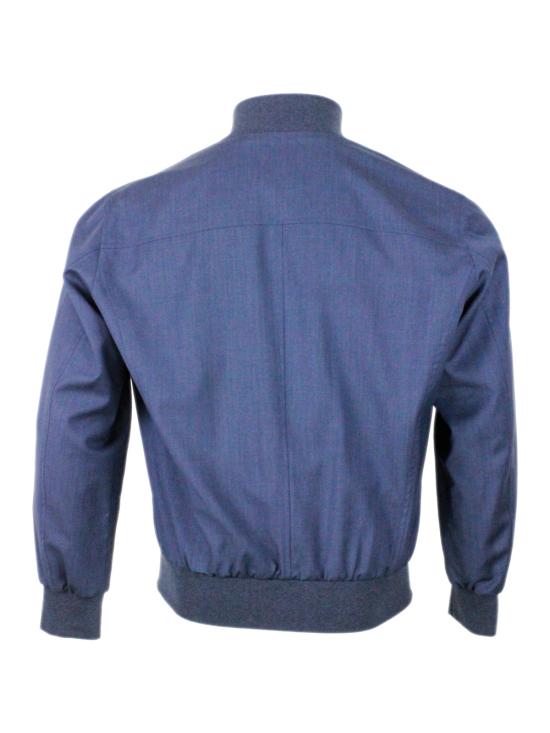 26SS 발바 수트 자켓 VERMONT 53069 87 Blue - BARBA