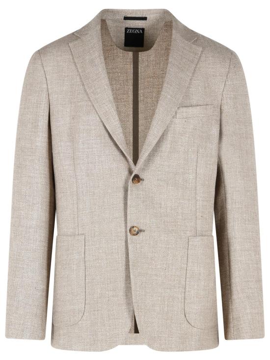 26SS 에르메네질도제냐 수트 자켓 R342017A3 1D7SG07R Beige