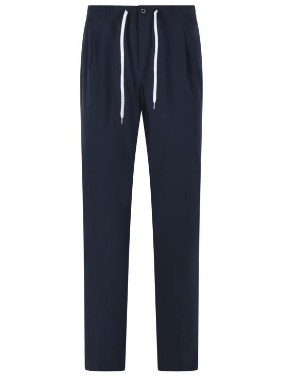 26SS 피티제로우노 스트레이트 팬츠 CO TSCNZA0CL1 CV160360 Navy