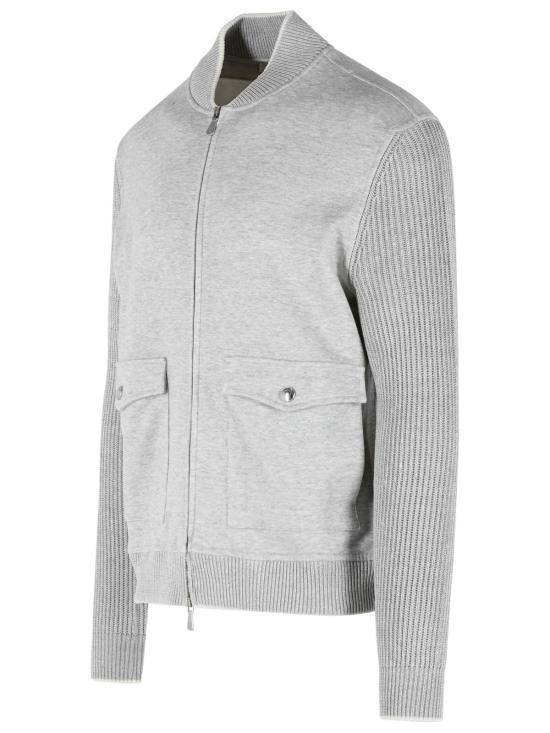 26SS 일레븐티 봄버 자켓 M75GBTM32 TES0M20013 01 GR Grey - ELEVENTY