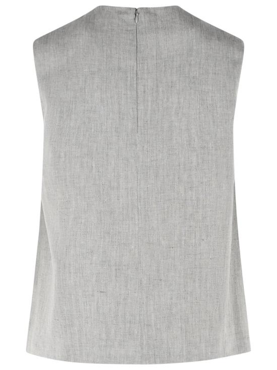 26SS 루루 드 세종 블라우스 DELLAGREY MELANGE Grey - LOULOU DE SAISON