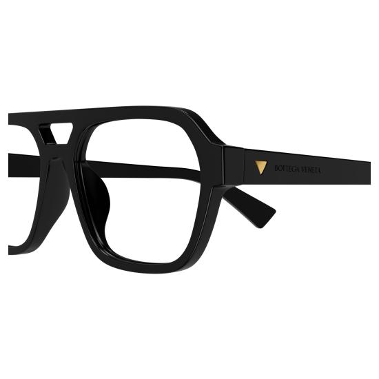 25FW 보테가베네타 안경 BV1336OA 001 BLACK BLACK TRANSPARENT - BOTTEGA VENETA