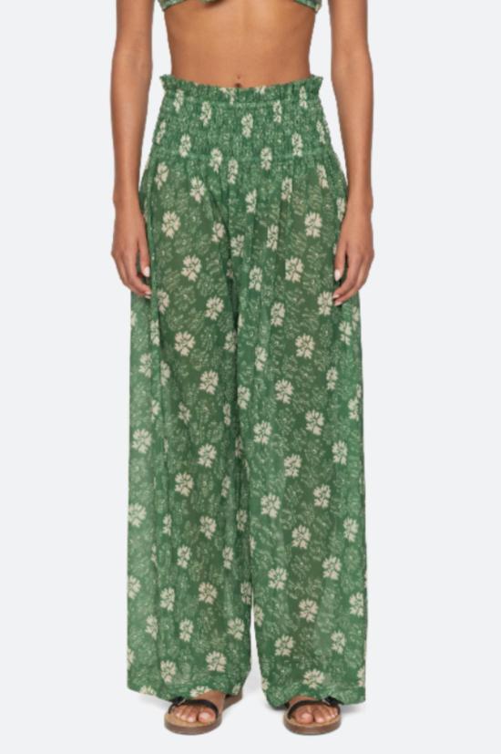  씨뉴욕 팔라초 팬츠 씨 니 글로리아 프린트 - SEA NY