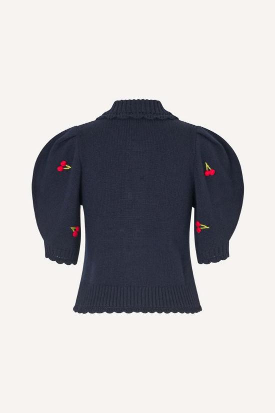  스티네 고야 가디건 스틴 고야 체리 보블 니트 폴로 - STINE GOYA