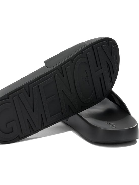 26SS 지방시 샌들 라벨  블랙 - GIVENCHY