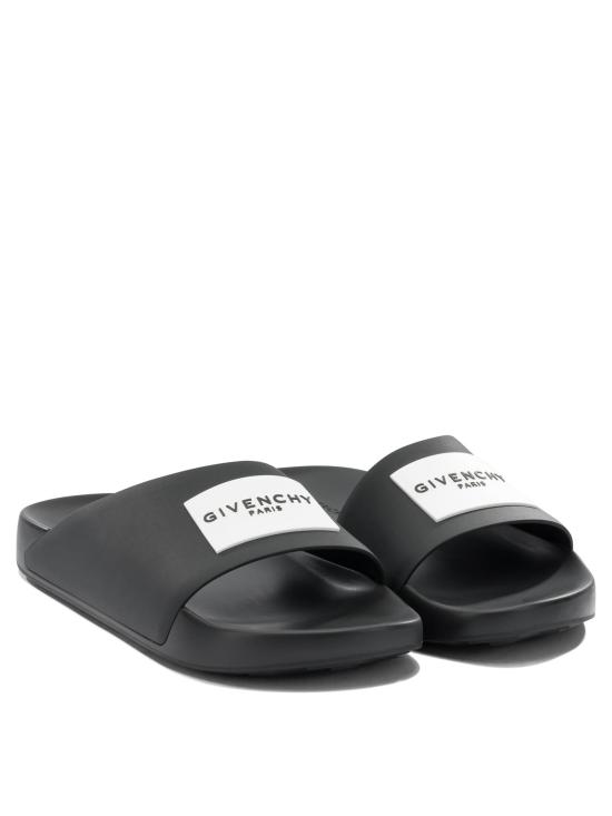 26SS 지방시 샌들 라벨  블랙 - GIVENCHY