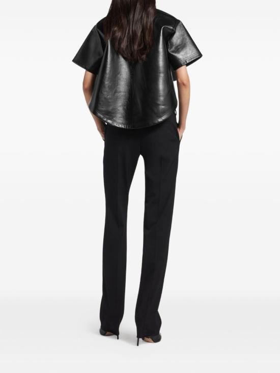 26SS 발렌시아가 스트레이트 팬츠 872125 TJT211000 Black - BALENCIAGA