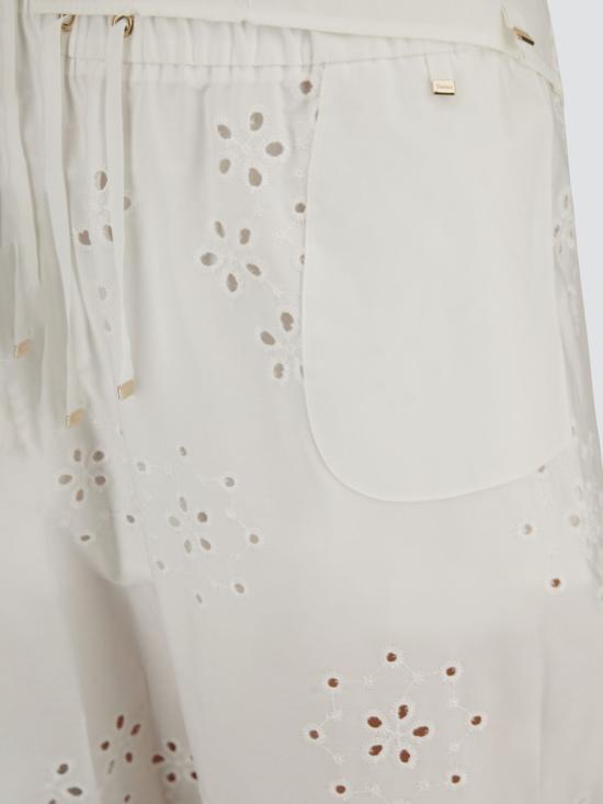 26SS 에르노 스트레이트 팬츠 PT000221D 13322RIC1000 White - HERNO