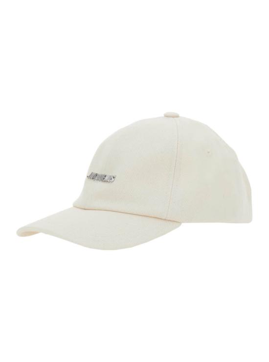  자크뮈스 모자 Jacquemus La Casquette Gadjo 야구  화이트