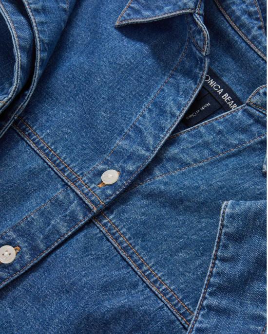  베로니카비어드 블라우스 베로니카 비어드 네스터 탑 풀 파티 - VERONICA BEARD